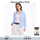 ABERCROMBIE & FITCH女裝春夏經(jīng)典小麋鹿氣質(zhì)通勤美拉藍復古牛津長(cháng)袖襯衫KI140-4429 天藍色條紋 XS (160/84A)