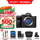 索尼（SONY）ILCE-7M4全畫(huà)幅微單 數碼相機 五軸防抖 4K 60p視頻錄制a7m4 A7M4 a7M4【黑鷂單肩包+256G+電+充+清+腕帶】 官方標配