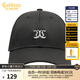卡賓男裝LOGO章仔棒球帽23新款四季可用帽子商場(chǎng)同款3233309005 煤黑色01 均碼