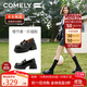 康莉（COMELY）厚底樂福鞋女春秋季增高百搭單鞋黑色JK小皮鞋秋季女鞋 黑色 36