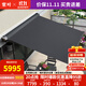 紫葉（ziye） 戶(hù)外遮陽(yáng)棚伸縮雨棚陽(yáng)臺庭院鋁合金電動(dòng)雨篷遮陽(yáng)棚折疊伸縮雨棚 寬3米*伸2米 包安裝【15年不褪色】