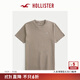 HOLLISTER小海鷗圖案25秋新款情侶棉質(zhì)短袖T恤男裝女裝324-5379 深棕黃色 M (180/100A)