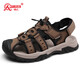 強人戶(hù)外男涼鞋便捷沙灘鞋舒適百搭休閑男鞋 JDL604001 黃棕 40