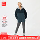 優(yōu)衣庫驚喜價(jià)女裝HEATTECH EXTRA WARM棉混紡緊身褲478962 481081 481081/07青灰色 L