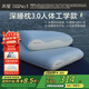 水星家紡[商場(chǎng)同款]深睡枕Pro3.0人體工學(xué)記憶棉枕頭成人護(hù)頸椎助睡眠枕芯