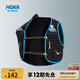 HOKA男女款秋季舒適透氣輕量戶(hù)外越野背包水袋背心 黑色 L