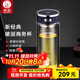 希諾玻璃杯雙層男士喝水杯防燙家用上班泡茶杯公司定制節(jié)日送老公禮物 2025新品-360ml紫羅蘭-小熊蓋