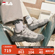 FILA 斐樂(lè )官方男鞋FERN 2摩登運動(dòng)鞋2025秋季新款蕨草鞋2代休閑鞋 南極灰/霧霾灰-VA 43