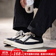 馬登經(jīng)典ro板鞋男美式高街潮鞋復古百搭cleanfit小眾低幫休閑鞋子 黑白色 【VIBE風(fēng)】 80%用戶(hù)選擇 42 (260mm) 男碼