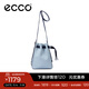愛(ài)步（ECCO） 小號肩背包 輕奢牛皮斜挎包 通勤單肩包9107946 HL 霧藍色910794691373