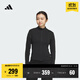 adidas「睿族工殼」修身外套女裝秋季阿迪達斯官方輕運動(dòng) 黑色   M