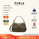 芙拉（FURLA）【同價(jià)11.11】【明星同款】FLOW牛皮迷你女士手提包休閑斜挎包 鼠尾草綠