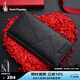 暇步士（Hush Puppies）男士錢(qián)包頭層牛皮時(shí)尚長(cháng)款錢(qián)夾多卡位多功能錢(qián)包生日禮物紅禮盒
