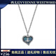VVIENNE WESTLOCK【專(zhuān)柜正品】順豐包郵禮盒裝西太后珍珠項鏈女士經(jīng)典帶鉆節日禮物 藍色愛(ài)心貝母項鏈