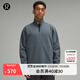 lululemon丨Steady State 男士拉鏈衛衣 LM3FASS 油畫(huà)灰 S