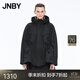 江南布衣（JNBY）【商場(chǎng)同款】25秋新品夾克外套工裝風(fēng)長(cháng)袖連帽風(fēng)衣5P8615160 001/本黑 M