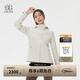 KOLON SPORT/可隆戶(hù)外軟殼衣 女子防水防風(fēng)透濕3L復合彈力夾克 LKJK5AN044-CR 奶油白 L 170/92A