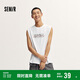 森馬（Semir）背心男寬肩無(wú)袖t恤青少年寬松運動(dòng)坎肩夏季內搭上衣101324102103