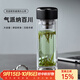 憶壺茶（YIHUTEA）雙層水杯男女士玻璃茶杯個人專用泡茶杯子車載辦公便攜水杯 300ML雙層玻璃杯