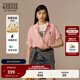 Teenie Weenie小熊女裝亞麻襯衫2025年夏季新款氣質(zhì)通勤薄外套上衣 淺粉色 S