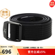 始祖鳥(niǎo)（ARC'TERYX）運動(dòng)戶(hù)外尼龍織物腰帶男女同款 黑色32mm寬 S【總長(cháng)約106cm】