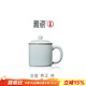 雅瓷[中秋節禮物]汝窯茶杯陶瓷泡茶杯帶蓋辦公杯喝茶喝水禮盒裝養正杯 汝窯養正杯