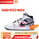 耐克（NIKE）球鞋定制  Air Jordan 1 Mid AJ1街頭幽靈復古中幫男子籃球鞋 街頭幽靈 定制款不支持退換 贈送 40 全新 假一賠三