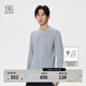 KOLON SPORT/可隆速干T恤 男士戶(hù)外徒步S-FUNCTIONAL圓領(lǐng)吸濕長(cháng)袖內搭 LHRT5SN037-LG 淺灰色 2XL 185/104A