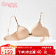 蘭卓麗【李一桐同款】舒舒小花波內衣女小胸微聚攏顯大無(wú)鋼圈光杯文胸 1120010 正膚1號 75B