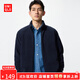 優(yōu)衣庫【驚喜價(jià)】男裝女裝搖粒絨拉鏈茄克/長(cháng)袖外套廓系479792 69 藏青色 L /175/100A