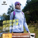 諾詩(shī)蘭男女春夏戶(hù)外軟殼衣防風(fēng)防潑水夾克拼接透氣登山外套【白樺林】 暮山紫色-女 170