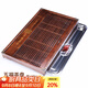 唐豐茶盤(pán)實(shí)木不銹鋼底盤(pán)家用簡(jiǎn)約小茶臺抽屜式茶盤(pán)儲排兩用茶托 五福配不秀鋼茶盤(pán)