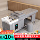 高端不銹鋼泰式洗頭床理發(fā)店專(zhuān)用帶水循環(huán)熱水器熏蒸美容院頭療床 灰色洗頭床+水循環(huán)