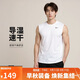 耐克NIKE男子春夏圓領(lǐng)背心 針織 運動(dòng)休閑 經(jīng)典簡(jiǎn)約DX0992-100白色2XL