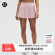 lululemon丨Varsity 女士風(fēng)琴褶高腰網(wǎng)球裙 速干 芯吸 LW8AJYS 朦朧粉 XXS /2