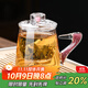 蘇氏陶瓷（SUSHI CERAMICS）水晶玻璃泡茶杯觀(guān)山杯茶水分離杯粉色跟鞋ROLANDO系列中秋節禮物