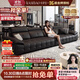 卡詩(shī)寶意式真皮沙發(fā)客廳2025現代簡(jiǎn)約客廳沙發(fā)鋼琴鍵直排全包裹真皮沙發(fā) 3.0m四人位【升級底座可視網(wǎng)】  全包裹頭層牛皮+ 天然水洗乳膠