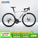 喜德盛公路自行車(chē)2025款AD300油碟鋁合金車(chē)架成人男女士通勤上班騎行車(chē) 白蛇 480mm建議身高（165-175cm）