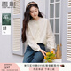 香影萊賽爾天絲白色襯衫女2025秋季新款氣質(zhì)襯衣立領(lǐng)長袖刺繡上衣 鷺白 S 55/80A/85-95斤