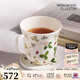 WEDGWOOD[教師節禮物]野草莓馬克杯茶杯骨瓷咖啡杯精致高顏值杯子實(shí)用水杯 野草莓帶蓋馬克杯 1個(gè) 250ml