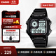 卡西歐（CASIO）手表小方塊 休閑鋼帶防水小銀表AE1200學(xué)生男士手表電子表日韓表 AE-1200WH-1AVDF