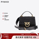 PINKO【品高】女包手提單肩斜挎梯形小號燕子包禮物100071A0GK