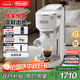 德龍（Delonghi）咖啡機 意式家用半自動(dòng)15Bar泵壓冷萃咖啡 軟觸屏手動(dòng)奶泡自動(dòng)停流小巧金屬機身 吉拉朵系列 EC890 .W氧氣白 即時(shí)加熱 自動(dòng)關(guān)機 專(zhuān)業(yè)蒸汽細桿拉花