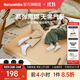 Naturehike挪客帶枕自動(dòng)充氣墊戶(hù)外露營(yíng)地墊單雙人防潮墊充氣床可拼接午睡墊 雙人/6cm/奶油色