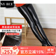 NY-RCE皮褲女打底褲加長(cháng)秋冬新款高腰外穿加絨緊身長(cháng)褲子亞光 高腰厚款（超絨常規版） M