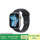 Apple/Apple/蘋果 Watch S11 智能手表GPS款46毫米深空灰色鋁金屬表殼黑色運(yùn)動型表帶M/L MEVP4CH/B