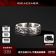 IDEAGEMER925銀土星戒指男士時尚潮牌百搭個性復(fù)古小眾設(shè)計款男生指環(huán)可調(diào) 土星戒指-開口19-21號-現(xiàn)貨