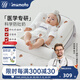 imomoto嬰兒斜坡枕防吐奶神器新生兒可調節哺乳枕床中床防嗆奶墊0-1歲 【純棉枕套 四季通用】 布萊恩熊