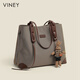 viney新款托特包包女包大容量單肩包通勤生日新年禮物送女友老婆 【卡其色】高檔輕奢實(shí)用腋下包 時(shí)尚品牌百搭休閑牛津布手提包