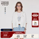Teenie Weenie小熊牛仔外套2025夏季新款輕薄小個(gè)子短款上衣白色女 白色 S